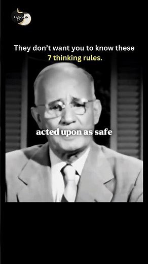 Napoleon Hill explains 7 rules to become a critical thinker