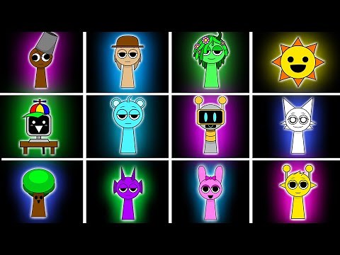 INCREDIBOX SPRUNKI - 14 Sprunki Characters in Sound Variations (Full Version)