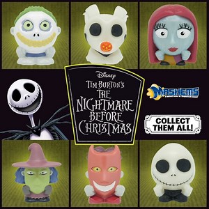 For it is plain as anyone can see, these Nightmare Before Christmas Mash'ems we're simply meant to be yours! ❤️ | Basic Fun Toys | Facebook