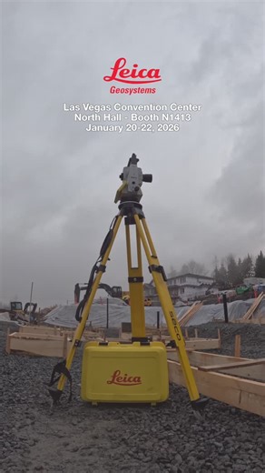 Aidan | SDP Concrete Ltd. on Instagram: "Leica Geosystems will be at World of Concrete 2026 next week! January 20-22 Las Vegas Convention Center North Hall - Booth N1413 Stop by the booth to see the same Leica iCON robotic total station setup I use to layout. You can meet the Leica Geosystems team and chat with them about digital layout. You may even happen find me there at some point… @leicageosystemsag #LeicaiCON #DigitalConstruction #ConstructionInnovation #LeicaGeosystems #sponsored"