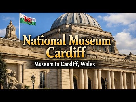 Silent Walk Inside National Museum Cardiff 🏛️ | Cinematic 4K Museum Tour (No Talking)