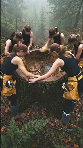 Bath Tub in the Woods?! 😮🌿 DIY Outdoor Surprise