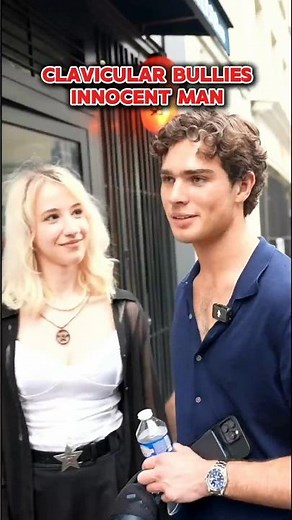 Clavicular Bullies Innocent Man in Front of Girl in Paris