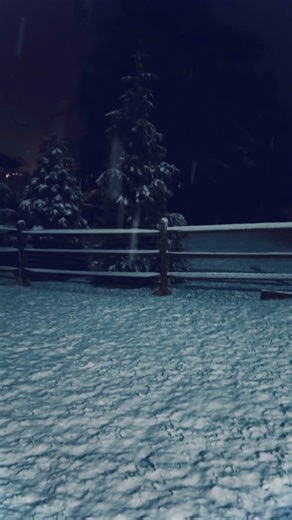 Pretty snowfall ❄️#trend #snow #snowfall #pretty