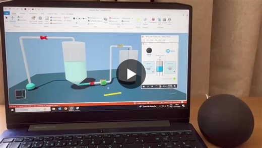 #emulate3d #alexa #factorytalkoptix #rockwellautomation #macrotec | Thales Guedes Rodrigues