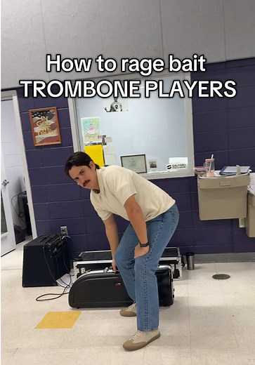 RAGE BAIT METHOD. This goes out to those delinquent Trombone players. I’m so sorry about this, please don’t fart on me. #banddirector #band #trombone #mrgarcia #fyp