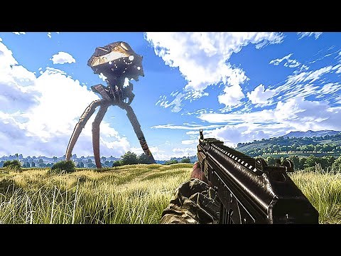 WAR OF THE WORLDS Gameplay Demo 13 Minutes 8K