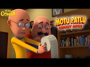 Ek Din Ka Inspector 👮‍♂️| Motu Patlu Full Movie | Kids Animated Movies | WowKidz Comedy