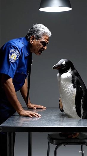 Professor Tries to Train a Penguin 😂🐧 | #Penguin#FunnyAnimals#ViralVideo#AnimalVideos