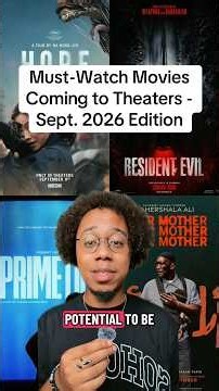 Must-Watch Movies Coming To Theaters | Sept. 2026 Edition