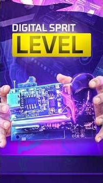 DIY Digital Spirit Level || adxl345 #diy #digital