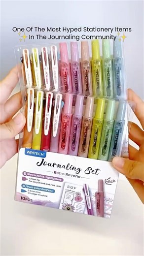 The Stationery Item Everyone In The Journaling Community Wants | WRITECH Gel Pens
