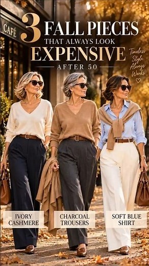 Quiet Luxury Fall Style Over 50, 3 Expensive Looks