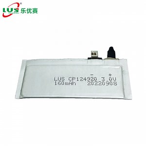 [Hot Item] Cp124920 Ultra Thin Battery 3V 150mAh Li-Mno2 Battery