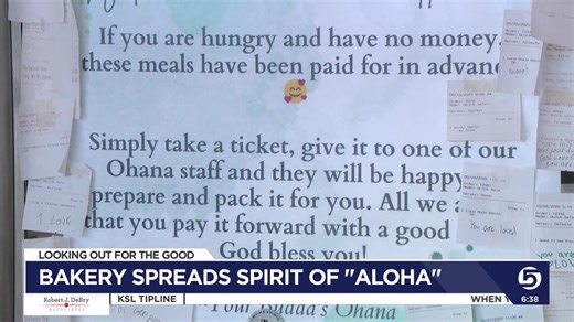 8.5K views · 210 reactions | Looking out for the good: A Hawaiian bakery in Utah County is serving more than just sweet rolls... it’s serving up compassion. Check out how Budda's Bakery & Breakfast is on a mission to “spread aloha” by helping those in need. Read full story by Shelby Lofton https://ksltv.com/local-news/utah-bakery-spreads-aloha-kind-acts/835168/ | Tamara Vaifanua | Facebook