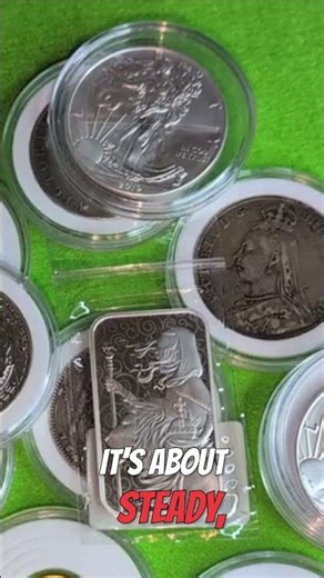 How to Stack Precious Metals for Long-Term Wealth #shorts #preciousmetals