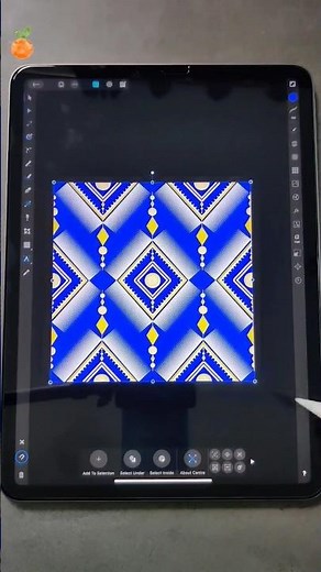 How to create a Seamless fabric pattern in Affinity Designer #patterndesign #pattern