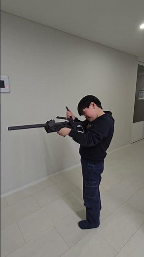 [종이접기] 총 만들기(실감나는 장전 소리)