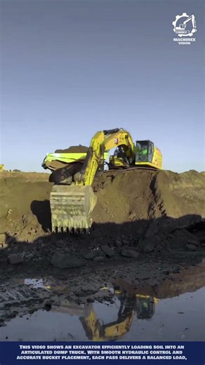 Excavator Soil Loading Machine Innovation for high-volume earthmoving efficiency and land clearing