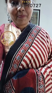 ✨ Elite Kalaa by Pooja presents: 💫 Premium Modal Silk Ajrakh Handblock Saree – a whole new designer vibe! 🔹 Fluid drape, luxe feel 🔹 Authentic Ajrakh handblock – natural dyes 🔹 Fresh, never-seen-before design 🔹 Perfect for festive flair or elegant everyday Because you deserve art you can wear 💖 https://wa.me/919958810727 #EliteKalaaByPooja #AjrakhSaree #ModalSilkMagic #HandblockPrint #DesignerSaree #NaturalDyes #ArtisanWeaves #HandcraftedElegance #AjrakhLove #EthnicWithATwist #MadeWithLove