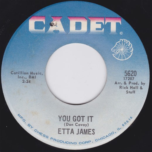 Etta James - You Got It / Fire