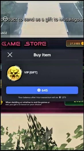 Gifting Vip In Ink Game #roblox #vip #inkgame