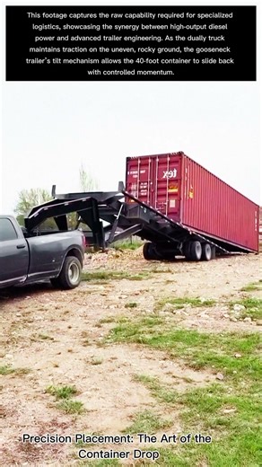 Precision Placement: The Art of the Container Drop