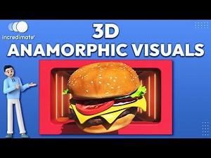 Experience the Magic of 3D Anamorphic Visuals | incredimate | #3d