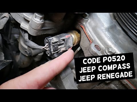 JEEP COMPASS RENEGADE CODE P0520 ENGINE OIL PRESSURE SENSOR CIRCUIT