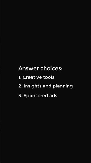 Select the advertising console tab you would use to access Brand Metrics, a visual experience to