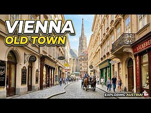 Vienna Austria Walking Tour - Discovering Old Town Historic Attractions | 4K