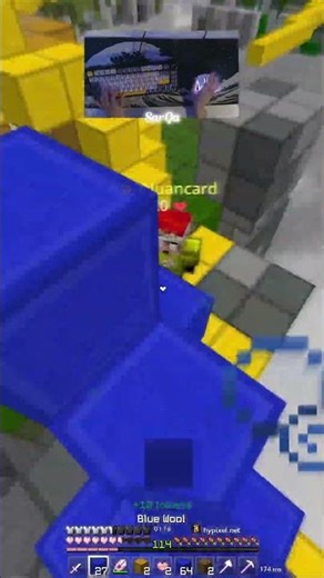 ˚ · •chill game Hypixel ASMR . ° . #minecraft #bedwars #hypixel #asmr #egirl