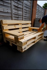 More Ideas @ https://www.diytips.info/pallet-projects/brilliant-diy-creations-made-from-old-pallets/ | Used Pallet Projects