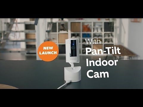 Ring Pan-Tilt Indoor Cam | 360° Horizontal Pan Coverage, Live View, and Two-Way Talk - Ring Arabia