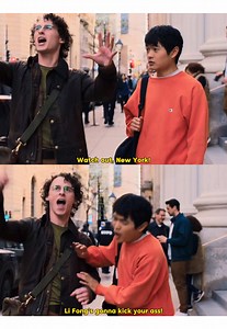 Wyatt Oleff as Alan in Karate Kid: Legends (2025)