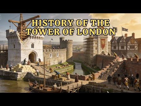 The entire history of the Tower of London's construction (recreated using AI)