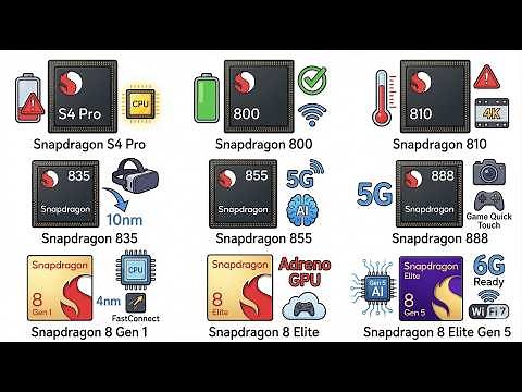 Every Snapdragon Flagship Processor Explained