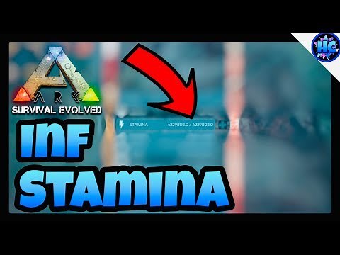 Ark survival evolved - How to get INFINITE STAMINA ON ANY TAME! (New method)
