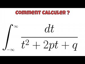 CALCUL D'UNE INTÉGRALE | TU DOIS APPRENDRE CETTE MÉTHODE