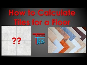 How to Calculate Number of Tiles required for a Flooring