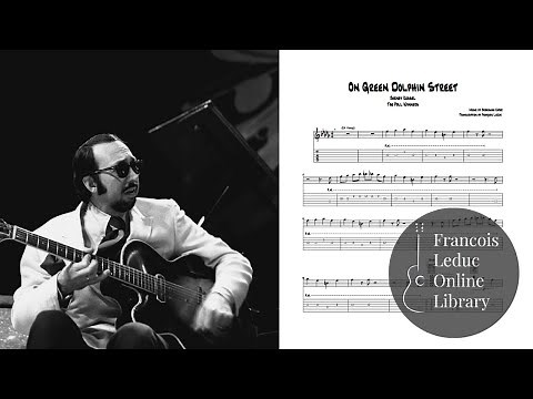 On Green dolphin Street - Barney Kessel (Transcription)