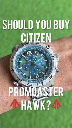 Should You Buy A Citizen Promaster Hawk?