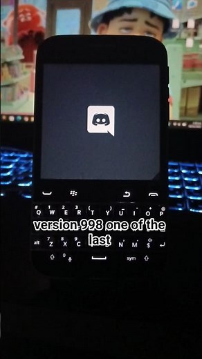 Discord on Blackberry in 2025 #shorts #shortsviral #blackberry