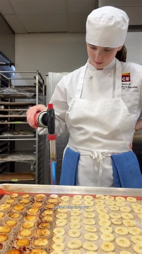 Gillian Simpler on Instagram: "The kitchen torch is back in action #pastryschool #culinaryschool #culinarystudent #pastry #pastrystudent #nyc #nycculinarystudent #simplereats #glutenfree #nyc"