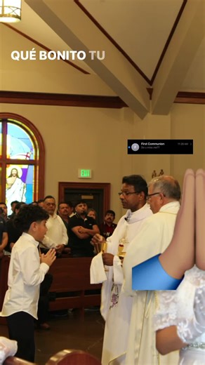 #firstcommunion @k3vin._ @𝓪𝔂𝓮𝓵𝓮𝓽𝓱 💫🤍. | first communion