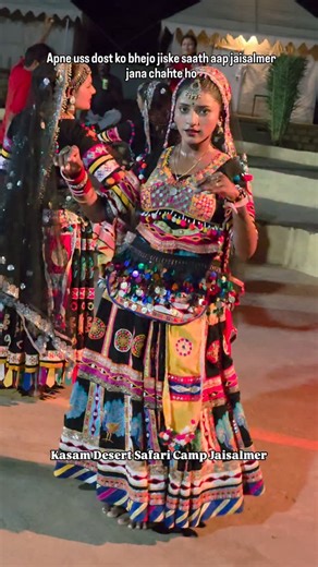 Kasam Desert Camp Jaisalmer on Instagram: "Kasam Desert Safari Camp has been specially built on ‘The Palace Theme’ with the feeling of giving the ‘Best to the Guest’. A heavy mix of romance and grandeur, it promises to offer a never before leisure and luxury with breathtaking interior and magnanimous architecture Jaisalmer desert safari. #kasamdesertsafaricamp #thardesert #samsanddunes jaisalmer"