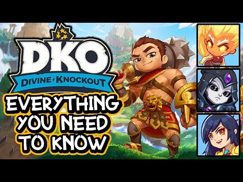 The NEW Smite 'Brawler' Game From HiRez - Everything You Need To Know about Divine Knockout | DKO