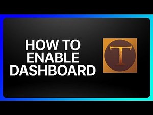 How To Enable Dashboard On A Township Tale Tutorial