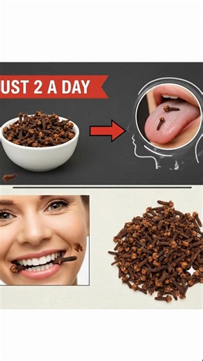 Chewing Cloves Every Day – A Simple Habit With Powerful Benefits 🌿 If you’re looking for an easy, natural way to boost your daily wellness, chewing cloves might be the tiny step that makes a big difference. This simple habit has been used for generations to support digestion, freshen breath, and strengthen overall health. ✨ What You Need Whole cloves Alternative: Ground cloves (only if you can’t find whole cloves, but the effect is milder) 🛠️ How to Do It (Step-by-Step) Take 1–2 whole cloves. 