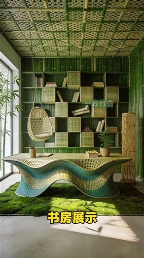 khubsurat ghar bamboo se babaya || wood woods toys- hand crafts~hand arts | #shorts